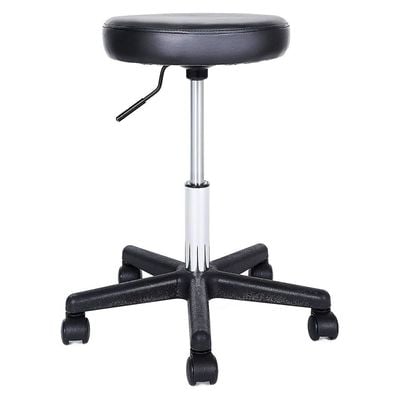 Songmics Black LJB61B Height-Adjustable Lab Chairs for Laboratory, Science Lab, Testing Lab Chairs by Mahmayi