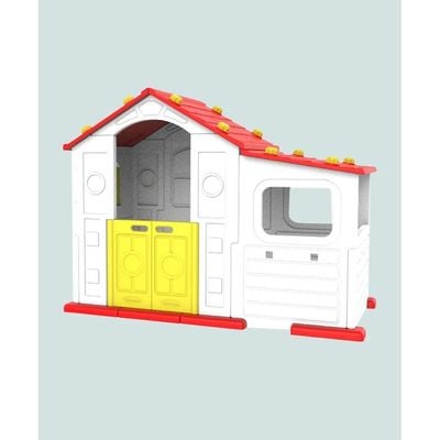 MYTS Indoor activity playhouse with play cabin for kids red