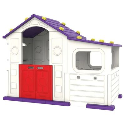 MYTS Indoor purple activity playhouse with play cabin for kids purple