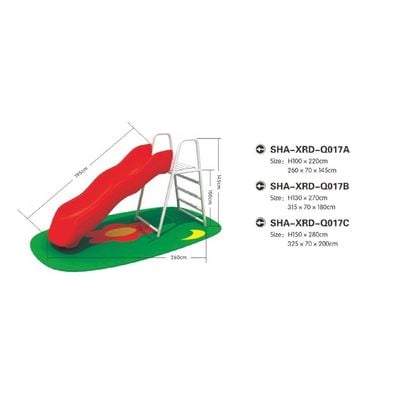 MYTS Slide for kids medium (H130X270 CM)