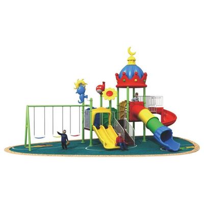 MYTS Moon Roof  Playcenter with swings and tube and curvy slides for kids 