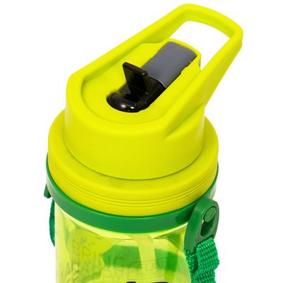 Eazy Kids Water Bottle 500ml wt Straw - Green