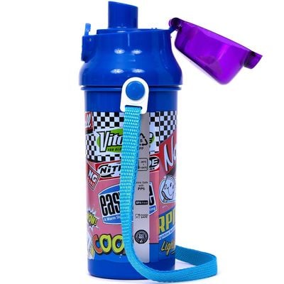 Eazy Kids Water Bottle 600ml - Blue