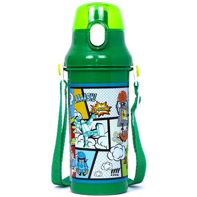 Eazy Kids Water Bottle 600ml - Green