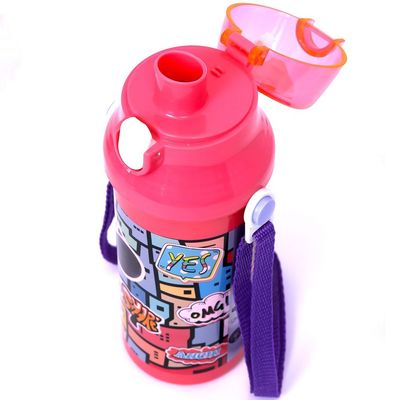 Eazy Kids Water Bottle 600ml - Pink