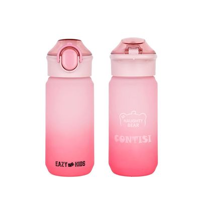 Eazy Kids Water Bottle 500ml wt Handle - Pink