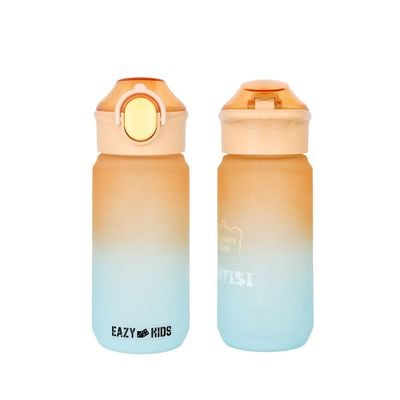 Eazy Kids Water Bottle 500ml wt Handle - Orange