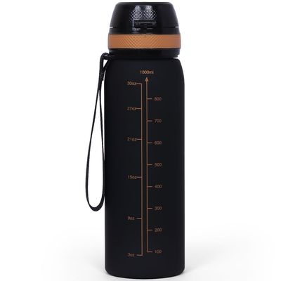 Eazy Kids Water Bottle 1000ml - Black