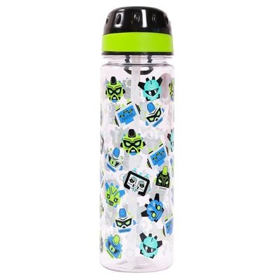 Eazy Kids Tritan Water Bottle w / Carry handle, Gen Z - Black, 650ml