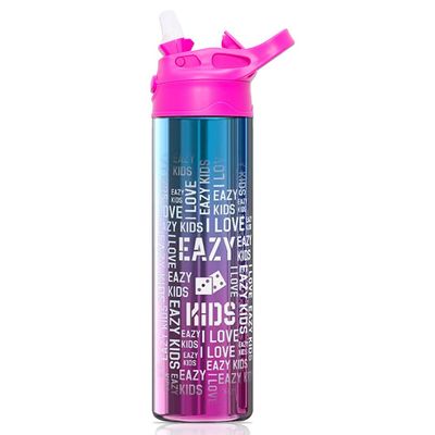 Eazy Kids Double wall Stainless Steel Water Bottle - Pink(530ml)