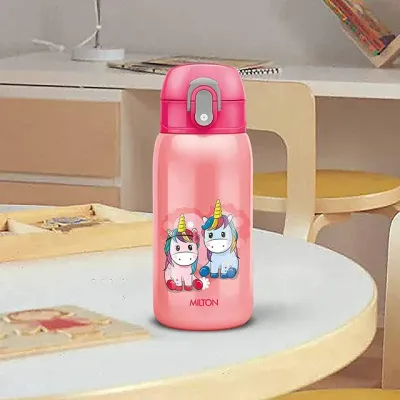 Milton Jolly Water Bottle, 300ml, Unicorn Pink