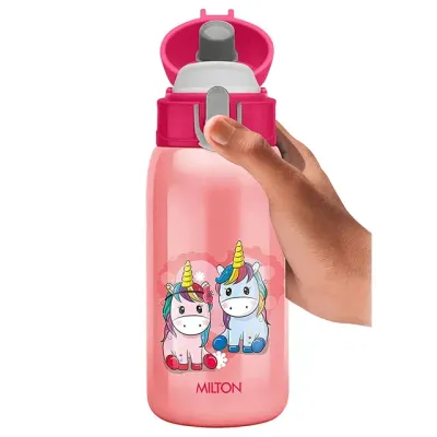 Milton Jolly Water Bottle, 300ml, Unicorn Pink