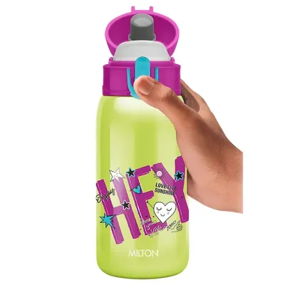 Milton Jolly Water Bottle, 300ml, Hey Green 