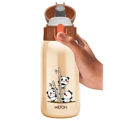 Milton Jolly Water Bottle, 390ml, Panda Ivory 