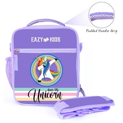 Eazy Kids Bento Lunch Bag - Unicorn - Purple