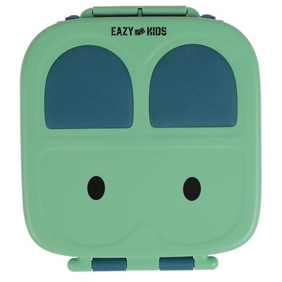 Eazy Kids Bento Lunch Box w / t handle - Green