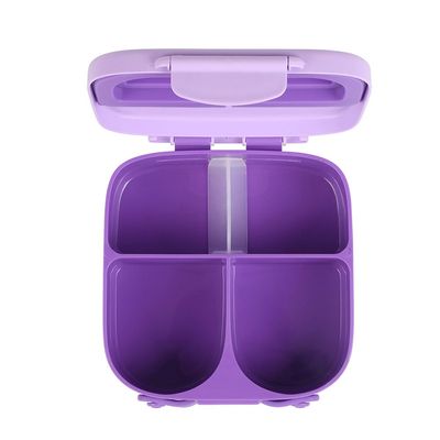 Eazy Kids Bento Lunch Box w / t handle - Purple