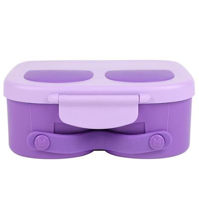 Eazy Kids Bento Lunch Box w/t handle- Purple
