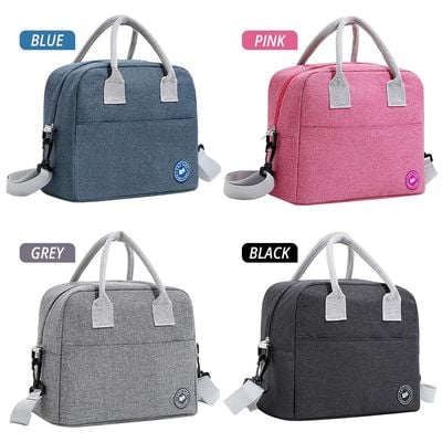 Eazy Kids Insulated Lunch Bag - Grey