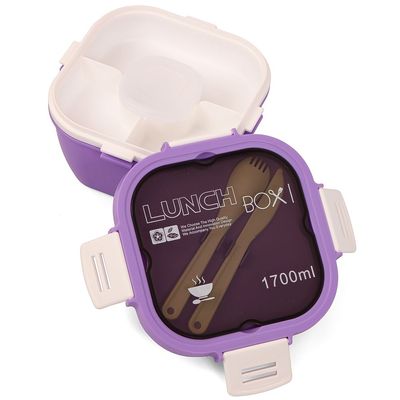 Eazy Kids Lunch Box - Purple