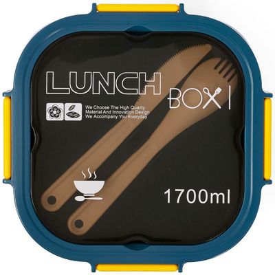 Eazy Kids Lunch Box -Blue
