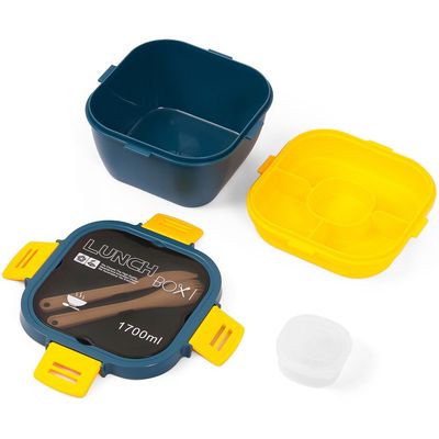 Eazy Kids Lunch Box - Blue