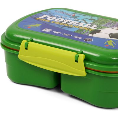 Eazy Kids Lunch Box wt Bottle - Green