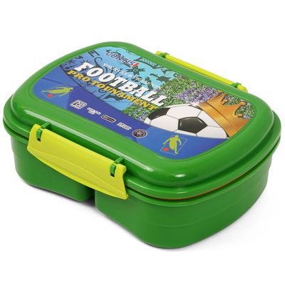 Eazy Kids Lunch Box wt Bottle - Green