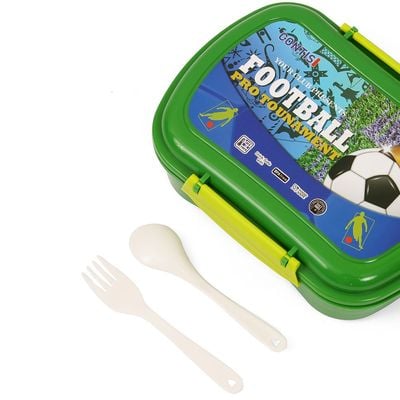 Eazy Kids Lunch Box wt Bottle - Green