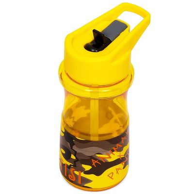 Eazy Kids Water Bottle 500ml wt Straw - Yellow