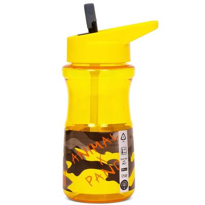 Eazy Kids Water Bottle 500ml wt Straw - Yellow