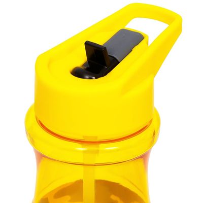 Eazy Kids Water Bottle 500ml wt Straw - Yellow