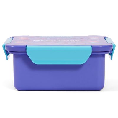 Eazy Kids Lunch Box, Mermaid - Purple, 650ml
