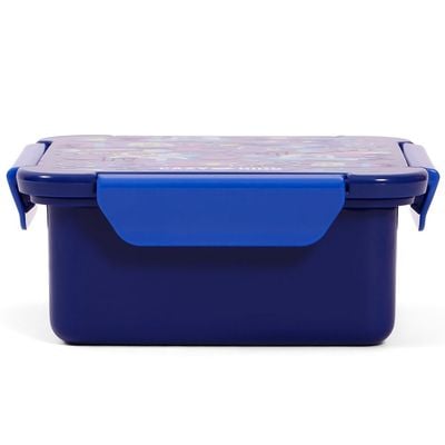 Eazy Kids Lunch Box, Astronauts - Blue, 650ml