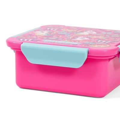 Eazy Kids Lunch Box, Unicorn Desert - Pink, 650ml