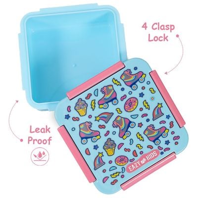 Eazy Kids Lunch Box, Gen Z Skater - Blue, 650ml