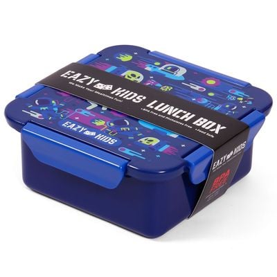 Eazy Kids Lunch Box Set, Astronauts - Blue