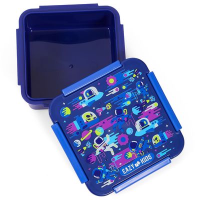 Eazy Kids Lunch Box Set, Astronauts - Blue