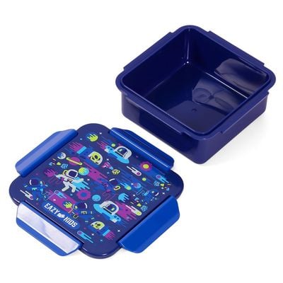 Eazy Kids Lunch Box Set, Astronauts - Blue