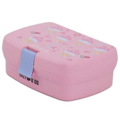 Eazy Kids Bento Lunch Box - Ice Cream Pink 