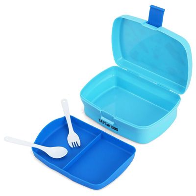 Eazy Kids Bento Lunch Box - Space Blue