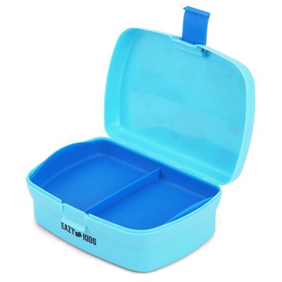 Eazy Kids Bento Lunch Box - Construction Blue
