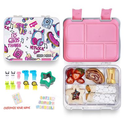 Eazy Kids 5 & 4 Convertible Bento Lunch Box wt Sandwich Cutter Set - Its Girls Things