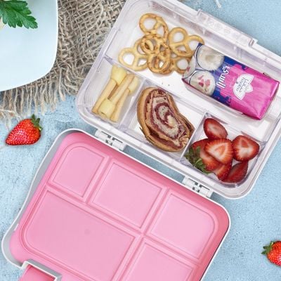 Eazy Kids 5 & 4 Convertible Bento Lunch Box wt Sandwich Cutter Set - Its Girls Things