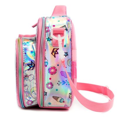 Eazy Kids - Bottle / Lunch Bag - Unicorn Chrome Pink