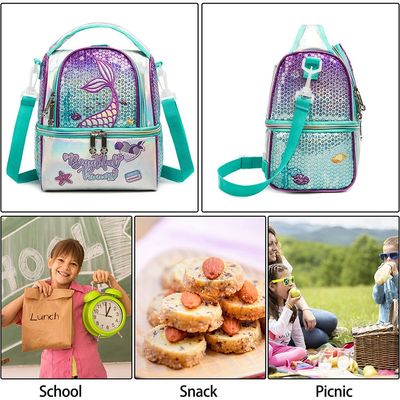 Eazy Kids - Lunch & Picnic bag - Mermaid Green