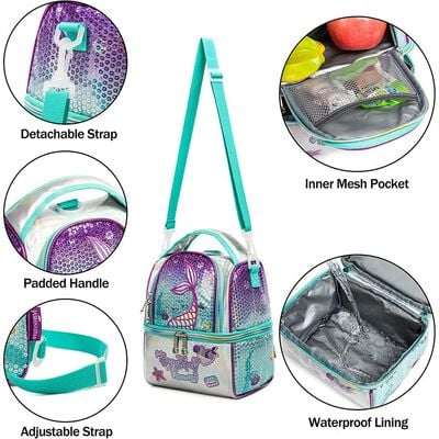 Eazy Kids - Lunch & Picnic bag - Mermaid Green