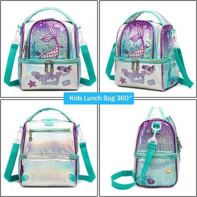 Eazy Kids - Lunch & Picnic bag - Mermaid Green