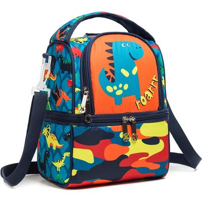 Eazy Kids - Lunch & Picnic bag - Dinosaur Blue