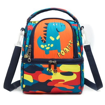 Eazy Kids - Lunch & Picnic bag - Dinosaur Blue